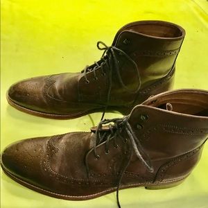 Johnston and Murphy Conrad Wing Tip boot